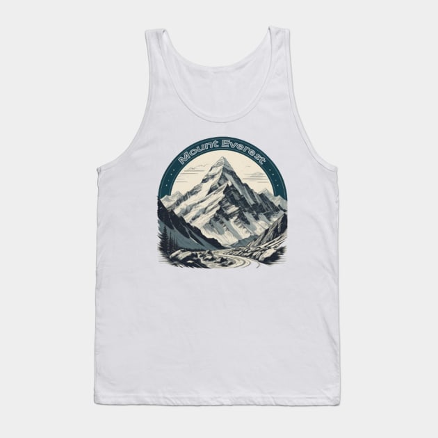 Mount Everest Tank Top by Ruggeri Collection